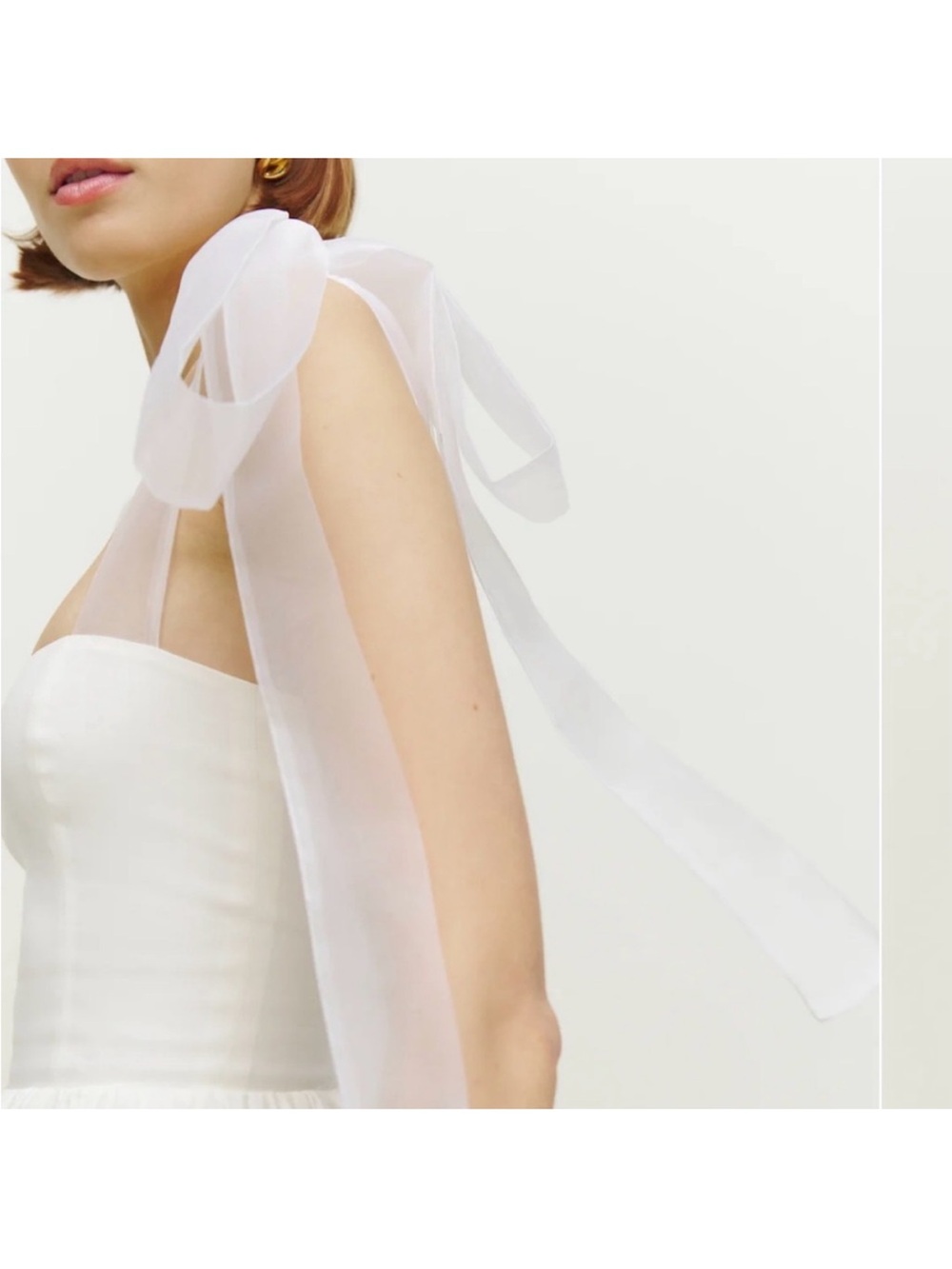 Reformation White Enza Dress 6